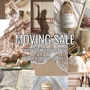 MOVING SALE. EVERYTHING MUST GO